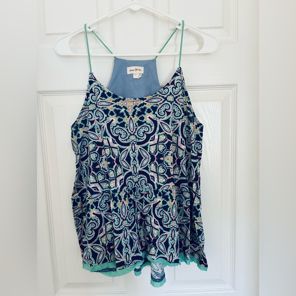 Anthropologie ‘Meadow Rue’ Swing Tank